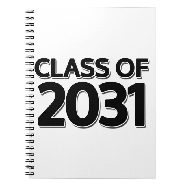 Class of 2031 notebook (Front)