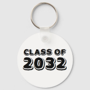 class of 2032 keychain