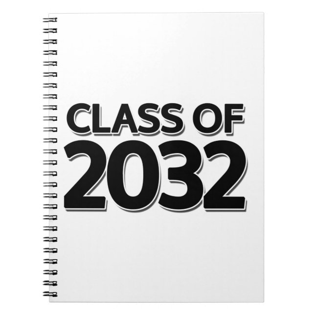 Class of 2032 notebook (Front)