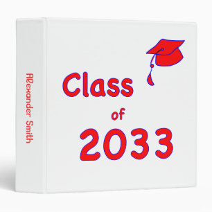 Class of 2033 Custom Binder
