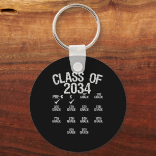 Class Of 2034 Grow With Me Graduation k Class Gift Keychain