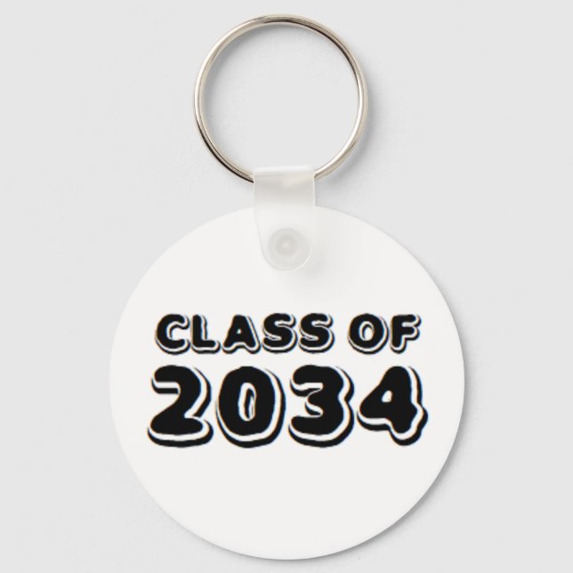 class of 2034 keychain (Front)