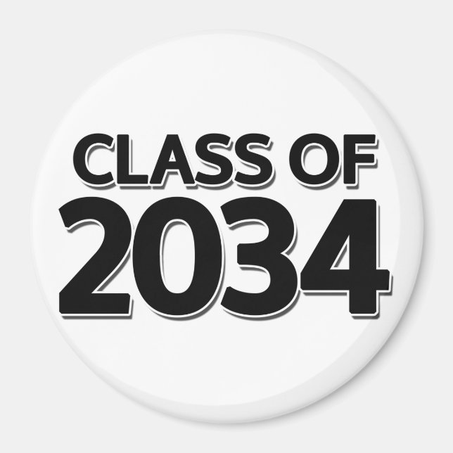 Class of 2034 magnet (Front)