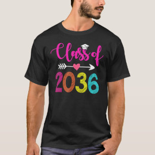 Class Of 2035 Graduation First Day Of School Grow T-Shirt
