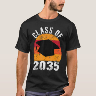 Class Of 2035 Grow With Me First Day Of Kindergart T-Shirt