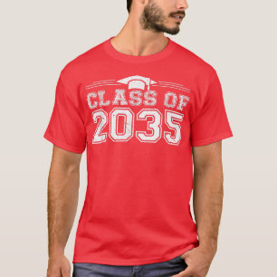 Class of 2035 Grow with me First Day of School T-S T-Shirt