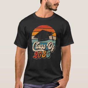 Class Of 2035 Grow With Me Graduation First Day Of T-Shirt