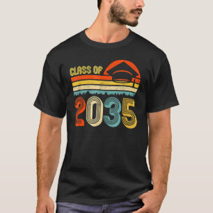 Class Of 2035 Grow With Me Pre K Graduate Vintage T-Shirt