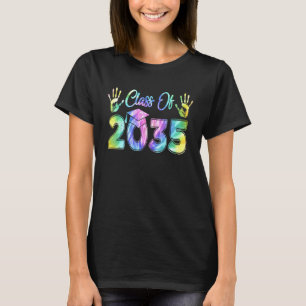 Class Of 2035 Grow With Me  Pre K Kindergarten Tie T-Shirt