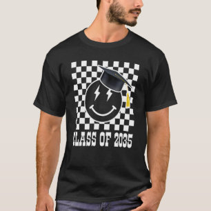 Class of 2035 Happy Face First Day of School Gradu T-Shirt