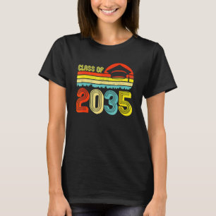Class Of 2035 Kindergarten Graduate Grow With Me G T-Shirt