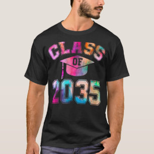 CLASS OF 2035 Kindergarten Grow With Me Student Sc T-Shirt