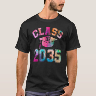 CLASS OF 2035 Kindergarten Grow With Me Student Sc T-Shirt