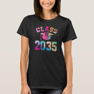CLASS OF 2035 Kindergarten Grow With Me Student Sc T-Shirt