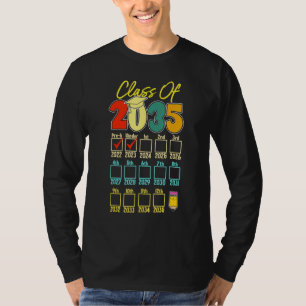 Class Of 2035 Kindergarten Pre K Graduation Grow W T-Shirt