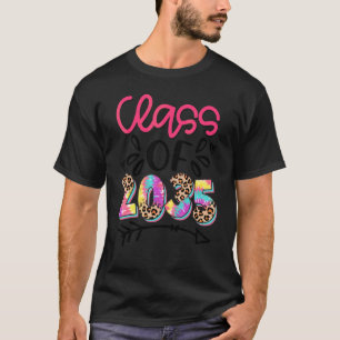 Class Of 2035 Leopard First Day Of Kindergarten Sq T-Shirt