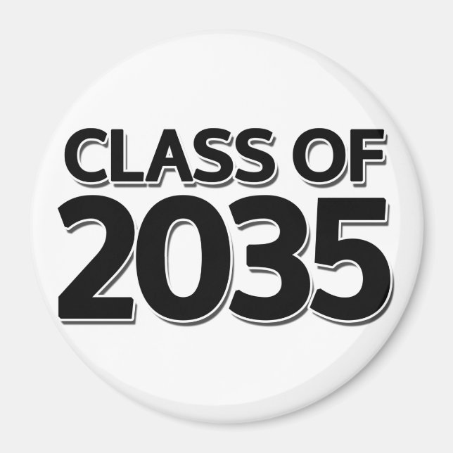 Class of 2035 magnet (Front)