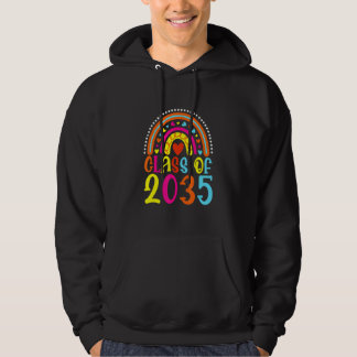 Class Of 2035  Pre K Graduate Preschool Graduation Hoodie