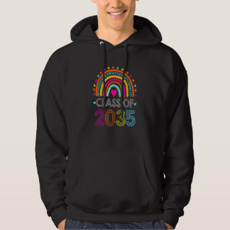 Class Of 2035  Pre K Graduate Preschool Graduation Hoodie