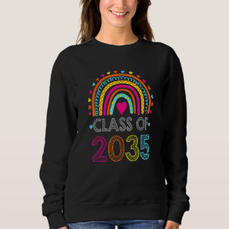 Class Of 2035 Pre K Graduate Preschool Graduation Sweatshirt