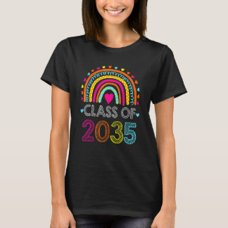 Class Of 2035  Pre K Graduate Preschool Graduation T-Shirt