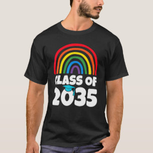 Class Of 2035 Pre K Graduate Preschool Graduation T-Shirt