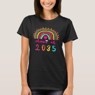 Class Of 2035 Pre K Graduate Preschool Graduation T-Shirt
