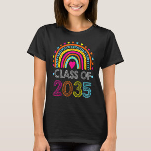Class Of 2035  Pre K Graduate Preschool Graduation T-Shirt