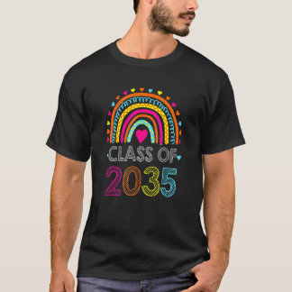 Class Of 2035  Pre K Graduate Preschool Graduation T-Shirt