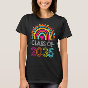 Class Of 2035 Pre K Graduate Preschool Graduation T-Shirt