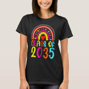 Class Of 2035 Pre K Graduate Preschool Graduation T-Shirt