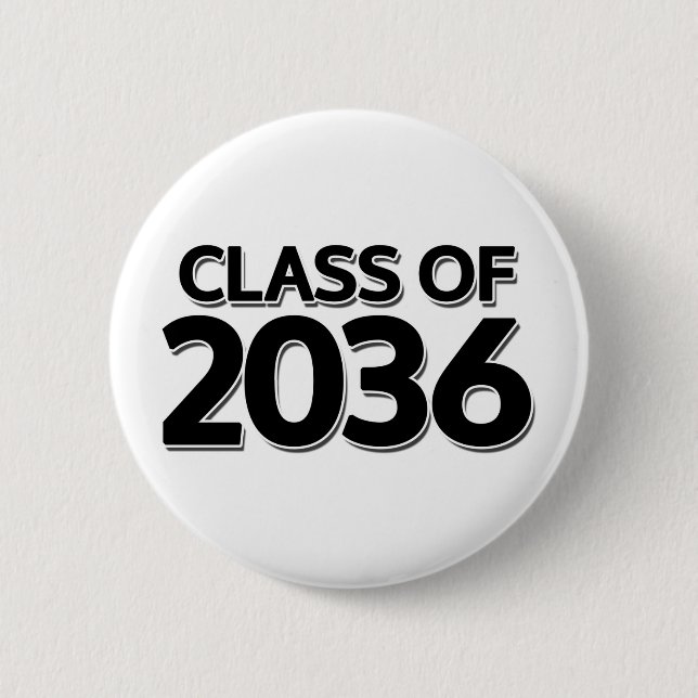 Class of 2036 2 inch round button (Front)