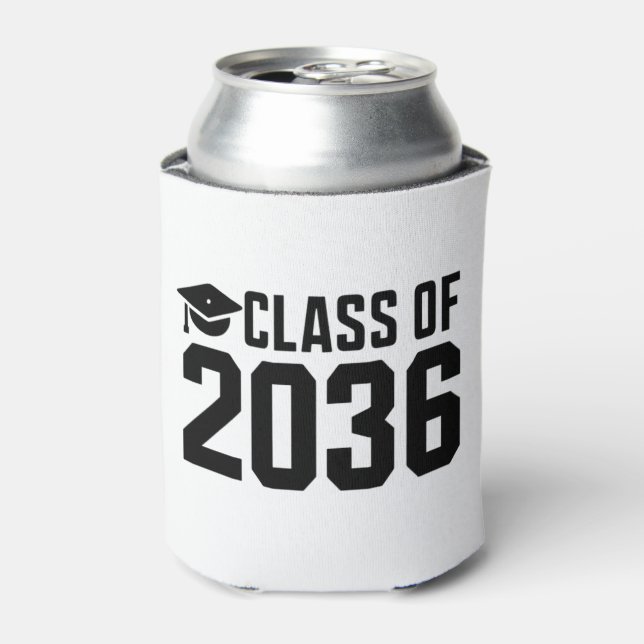 Class Of 2036 Grow With Me Back to School Can Cooler (Can Front)