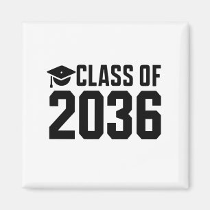 Class Of 2036 Grow With Me Back to School Magnet