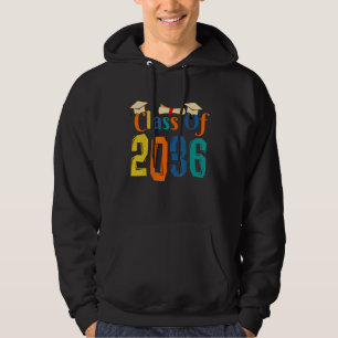 Class of 2036 Grow With Me First Day of School Gra Hoodie