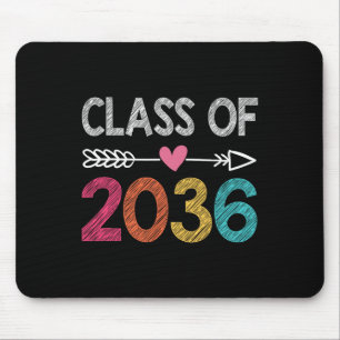Class Of 2036  Pre-K Graduate Preschool Graduation Mouse Pad
