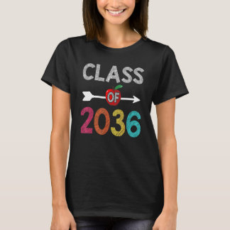 Class Of 2036  Pre K Graduate Preschool Graduation T-Shirt