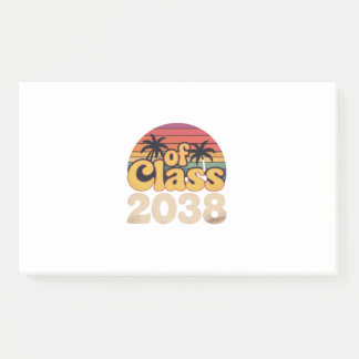 Class of 2038 post-it notes