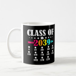 Class Of 2039 Kindergarten Graduation 12th Grade Coffee Mug
