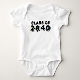 class of 2040 baby bodysuit