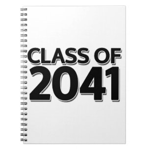 Class of 2041 notebook