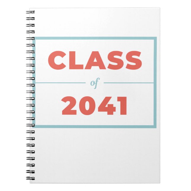 Class of 2041 notebook (Front)