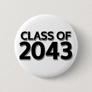 Class of 2043 2 inch round button