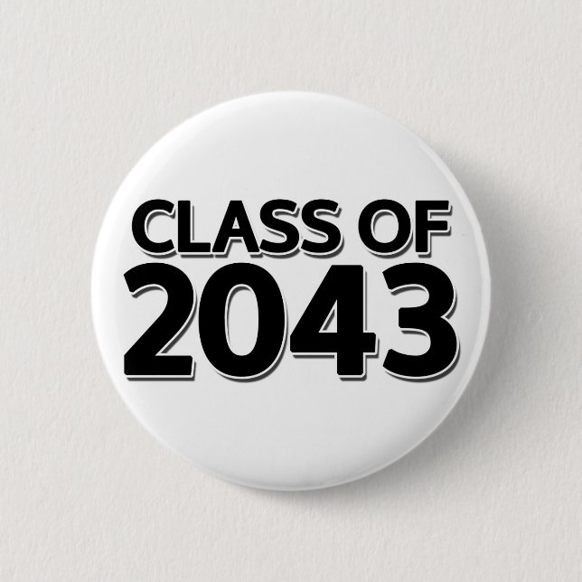 Class of 2043 2 inch round button (Front)