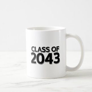 Class of 2043 coffee mug