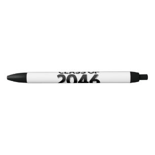 Class of 2046 black ink pen