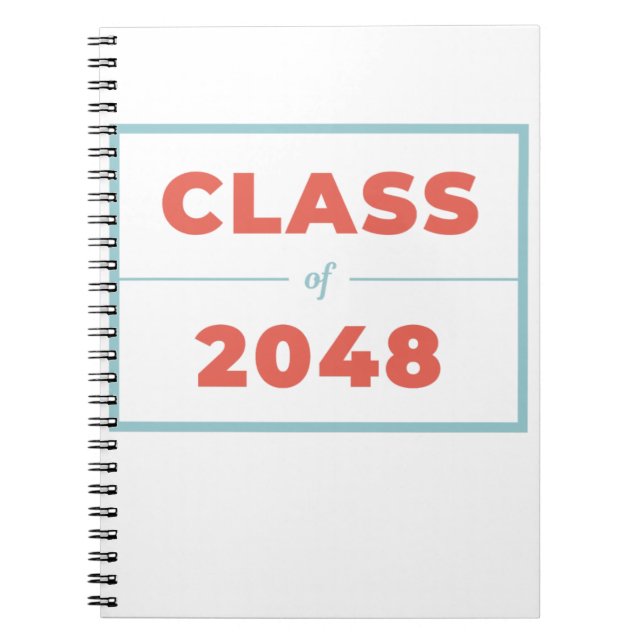 Class of 2048 notebook (Front)