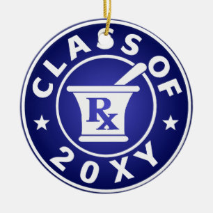 Class of 20?? Pharmacy Ceramic Ornament