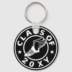 Class of 20?? Track Keychain