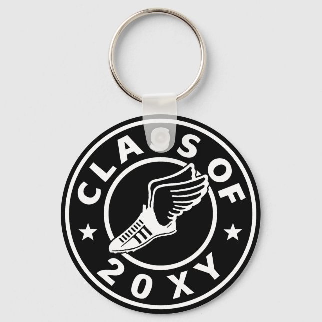 Class of 20?? Track Keychain (Front)